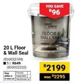 Builders Warehouse Fired Earth Floor & Wall Seal offer