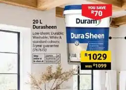 Builders Warehouse Duram Dura Sheen offer