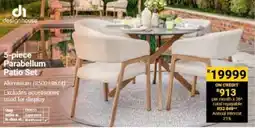 Builders Warehouse 5-piece Parabellum Patio Set offer