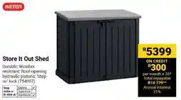 Builders Warehouse KETER Store It Out Shed offer