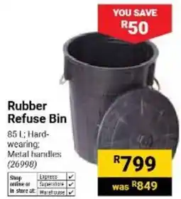 Builders Warehouse Rubber Refuse Bin offer