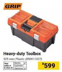 Builders Warehouse GRIP Heavy-duty Toolbox offer