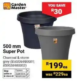 Builders Warehouse Garden Master 500 mm Super Pot offer
