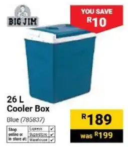 Builders Warehouse Big Jim Cooler Box Blue offer