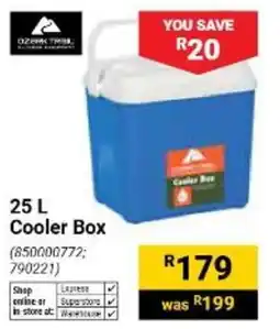 Builders Warehouse Ozark Trail Cooler Box offer