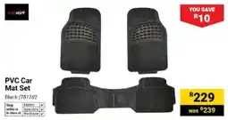 Builders Warehouse PVC Car Mat Set offer