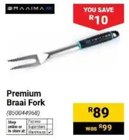 Builders Warehouse Braaimax Premium Braai Fork offer