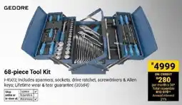 Builders Warehouse GEDORE 68-piece Tool Kit offer