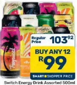 Pick n Pay Hypermarket Switch Energy Drink Assorted offer