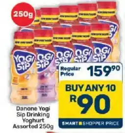 Pick n Pay Hypermarket Danone Yogi Sip Drinking Yoghurt Assorted offer