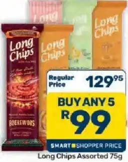 Pick n Pay Hypermarket Long Chips Assorted offer