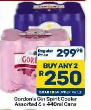 Gordon's Gin Spirit Cooler Assorted