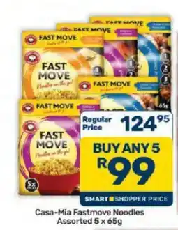 Pick n Pay Hypermarket Casa-Mia Fastmove Noodles Assorted offer