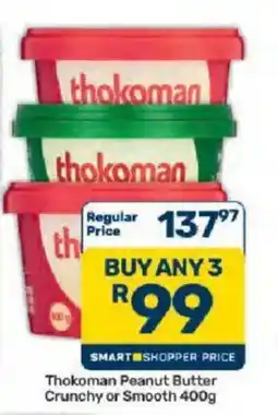 Pick n Pay Hypermarket Thokoman Peanut Butter offer