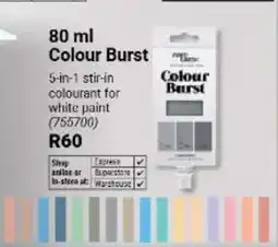 Builders Warehouse Fired Earth Colour Burst offer