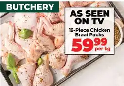 Food Lover's Market 16 Piece Chicken Braai Packs offer