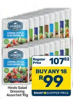 Pick n Pay Hypermarket Hinds Salad Dressing Assorted 10g offer
