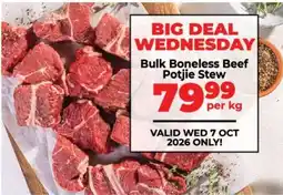 Food Lover's Market Bulk Boneless Beef Potjie Stew offer