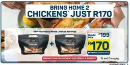 Pick n Pay PnP Rotisserie Whole Chicken Assorted offer