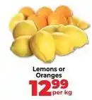 Food Lover's Market Lemons or oranges offer