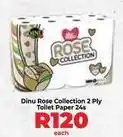 Food Lover's Market Dinu - rose collection 2 ply toilet paper 24s offer