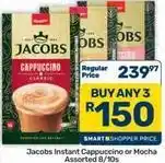 Pick n Pay Hypermarket Jacobs - instant cappuccino or mocha offer