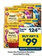 Pick n Pay Hypermarket Fastmove noodles offer