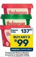 Pick n Pay Hypermarket Thokoman - peanut butter crunchy or smooth offer