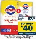 Pick n Pay Hypermarket Snowflake - cake wheat flour and baking powder offer