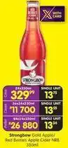 Shoprite Liquor Strongbow - gold apple/ red berries apple cider nrb 330ml offer