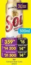 Shoprite Liquor Sol - cerveza beer cans offer