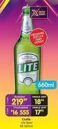 Shoprite Liquor Castle - lite beer rb 660ml offer