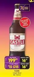 Shoprite Liquor Castle - lager beer rb 750ml offer