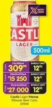 Shoprite Liquor Castle - lager pilsener beer cans offer