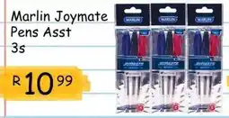 Check Star Marlin Joymate Pens Assorted offer