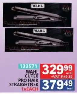 Arrow Cash And Carry WAHL CUTEX PRO HAIR STRAIGHTNER offer