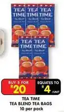 Shoprite Tea blend tea bags offer