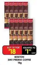 Shoprite 3in1 premix coffee offer