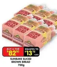 Shoprite Sliced brown bread offer