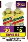 Shoprite Econo - class 1 golden delicious apples offer