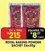 Shoprite Royal - baking powder sachet offer