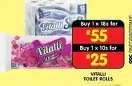 Shoprite Toilet rolls offer