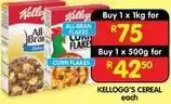 Shoprite Kellogg's - cereal offer