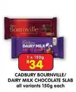 Shoprite Cadbury - chocolate slab offer