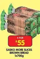 Shoprite Sasko - more slices brown bread offer