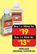 Shoprite Castor oil offer