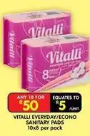 Shoprite Sanitary pads offer