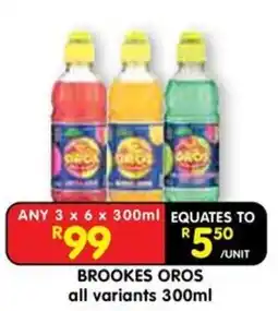 Shoprite Brookes Oros offer