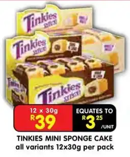 Shoprite Tinkies Mini Sponge Cake offer