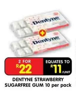 Shoprite Dentyne Strawberry Sugarfree Gum offer